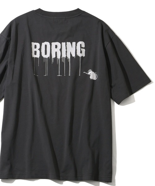 BRANDALISED(ブランダライズド)の「【BRANDALISED/ブランダライズド】冷感天竺 アソート バンクシー アートワークデザイン ショートスリーブTシャツ(Tシャツ/カットソー・メンズ・グレー系2/ブラック系2/グレー系1/ブラック系1/ブラック系3/アイボリー系1/アイボリー系3/アイボリー系2/グレー系3・M/XL/L)」の6枚目の写真