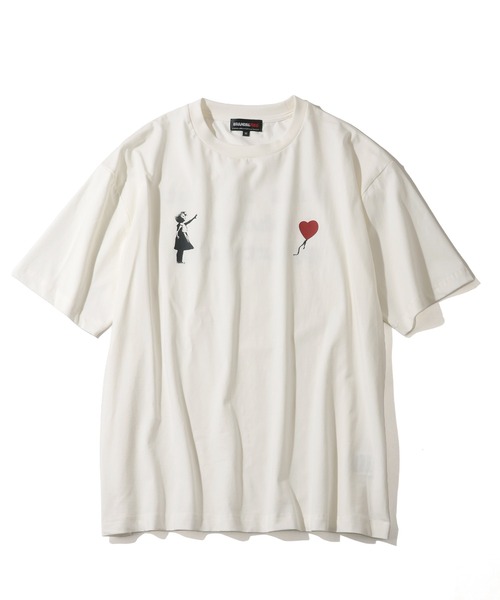 BRANDALISED(ブランダライズド)の「【BRANDALISED/ブランダライズド】冷感天竺 アソート バンクシー アートワークデザイン ショートスリーブTシャツ(Tシャツ/カットソー・メンズ・グレー系2/ブラック系2/グレー系1/ブラック系1/ブラック系3/アイボリー系1/アイボリー系3/アイボリー系2/グレー系3・M/XL/L)」の19枚目の写真