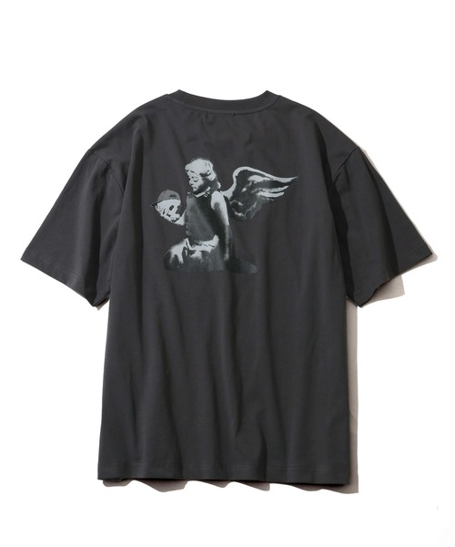 BRANDALISED(ブランダライズド)の「【BRANDALISED/ブランダライズド】冷感天竺 アソート バンクシー アートワークデザイン ショートスリーブTシャツ(Tシャツ/カットソー・メンズ・グレー系2/ブラック系2/グレー系1/ブラック系1/ブラック系3/アイボリー系1/アイボリー系3/アイボリー系2/グレー系3・M/XL/L)」の22枚目の写真