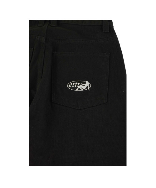 ERTR（イーアールティーアール）の「Vogon Thumbs Up Girl Denim Pants Black（デニムパンツ・レディース・その他・SMALL/MEDIUM/LARGE）」の4枚目の写真