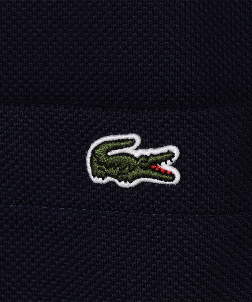 LACOSTE（ラコステ）の「LACOSTE/ラコステ ラコステ ワンポイント カノコTシャツ（Tシャツ/カットソー・メンズ・ブラック/ネイビー/オフホワイト・SMALL/MEDIUM/LARGE）」の6枚目の写真