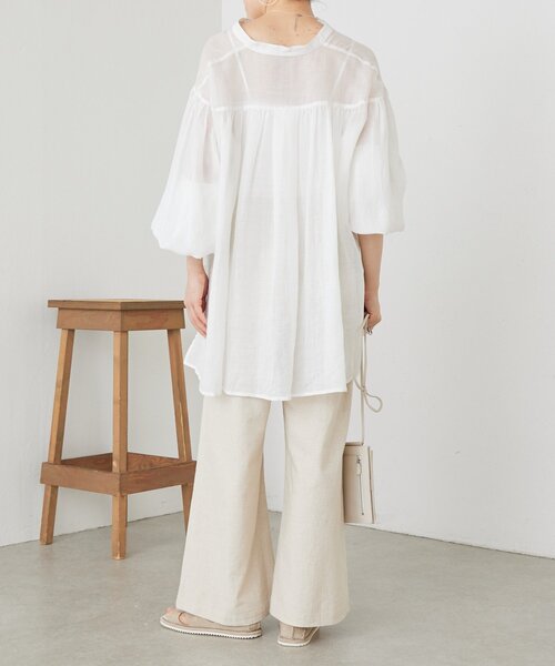 BEARDSLEY(ビアズリー)の「ことわざ刺繍パンツ(その他パンツ・レディース・ベージュ・FREE)」の9枚目の写真