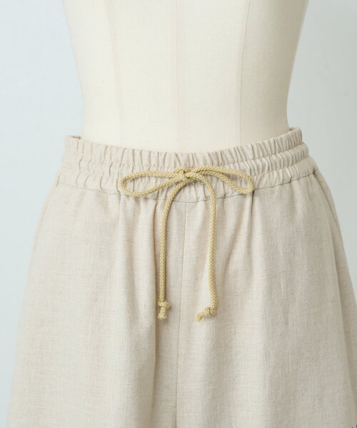 BEARDSLEY(ビアズリー)の「ことわざ刺繍パンツ(その他パンツ・レディース・ベージュ・FREE)」の2枚目の写真