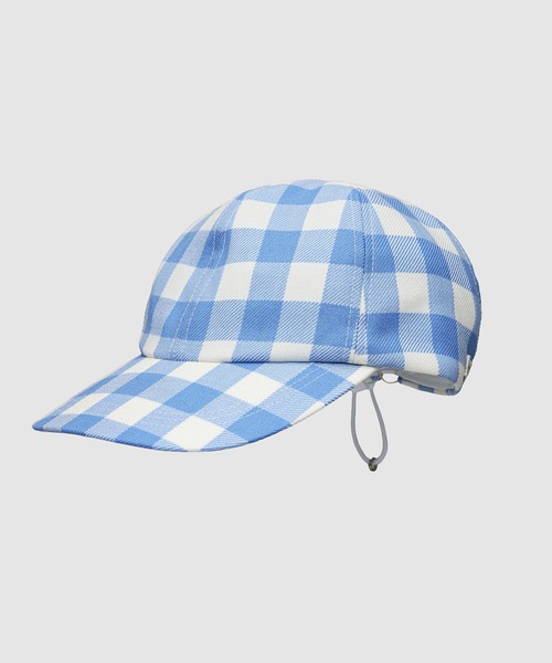 帽子 Tsts GINGHAM WOOL DRAWSTRING CAP GINGHAM WOOL DRAWSTRING CAP（キャップ）｜TSTS（ティーエス