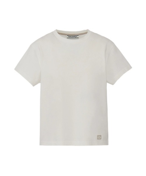 Onitsuka Tiger(オニツカタイガー)の「WS SS TEE / ウィメンズエスエスティー(Tシャツ/カットソー・レディース・ホワイト/ライトイエロー/ライトピンク・S/M/L)」の1枚目の写真