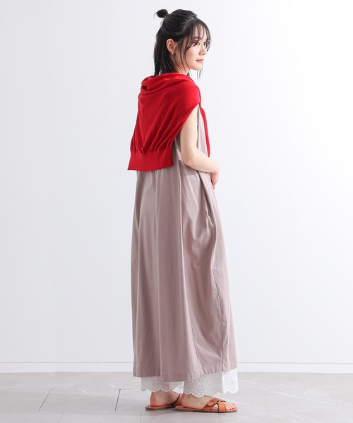 n'OrLABEL(ノアールレーベル)の「『裾スカラップレースペチパンツ』(その他パンツ・レディース・ブラック/オフホワイト・1/2)」の9枚目の写真