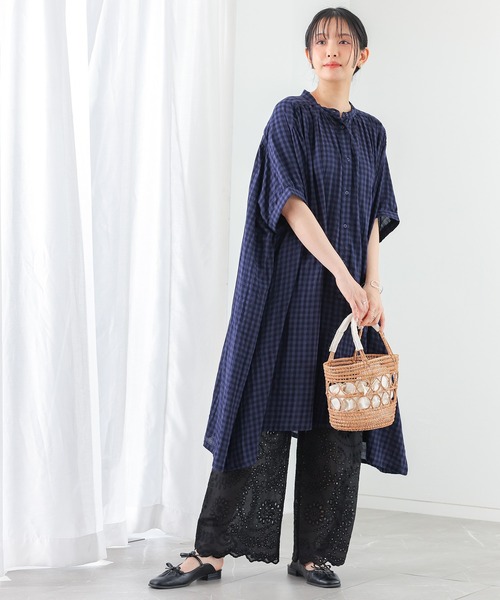 n'OrLABEL(ノアールレーベル)の「『裾スカラップレースペチパンツ』(その他パンツ・レディース・ブラック/オフホワイト・1/2)」の13枚目の写真