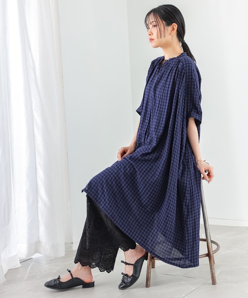 n'OrLABEL(ノアールレーベル)の「『裾スカラップレースペチパンツ』(その他パンツ・レディース・ブラック/オフホワイト・1/2)」の14枚目の写真