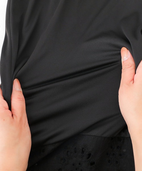 n'OrLABEL(ノアールレーベル)の「『裾スカラップレースペチパンツ』(その他パンツ・レディース・ブラック/オフホワイト・1/2)」の22枚目の写真