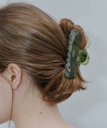 レディースのバレッタ/ヘアクリップ(グリーン・カーキ/緑色系 レディースのバレッタ/ヘアクリップ(グリーン・カーキ/緑色系