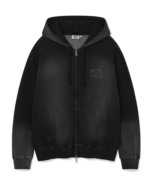 Wacky WiLLy(ワッキーウィリー)の「デニムライクフードジップアップブラック(パーカー・レディース・その他・SMALL/MEDIUM/LARGE)」の7枚目の写真