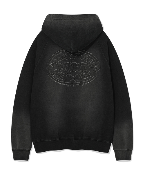 Wacky WiLLy(ワッキーウィリー)の「デニムライクフードジップアップブラック(パーカー・レディース・その他・SMALL/MEDIUM/LARGE)」の8枚目の写真