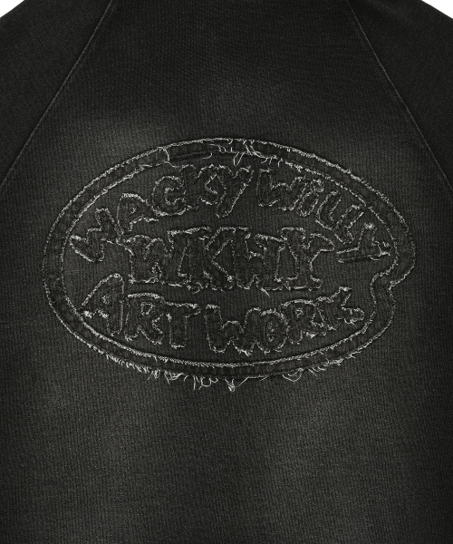 Wacky WiLLy(ワッキーウィリー)の「デニムライクフードジップアップブラック(パーカー・レディース・その他・SMALL/MEDIUM/LARGE)」の4枚目の写真