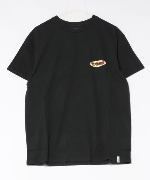TCSS（ティーシーエスエス）の「DESIGN TEE/Critical Slide(TCSS)クリティカルスライド バックプリント 半袖Tシャツ ロゴT プリントT クルーネック リラックスフィット サーフ ストリート（Tシャツ/カットソー・メンズ・ブラック/ホワイト・LARGE/MEDIUM/X-LARGE）」の2枚目の写真