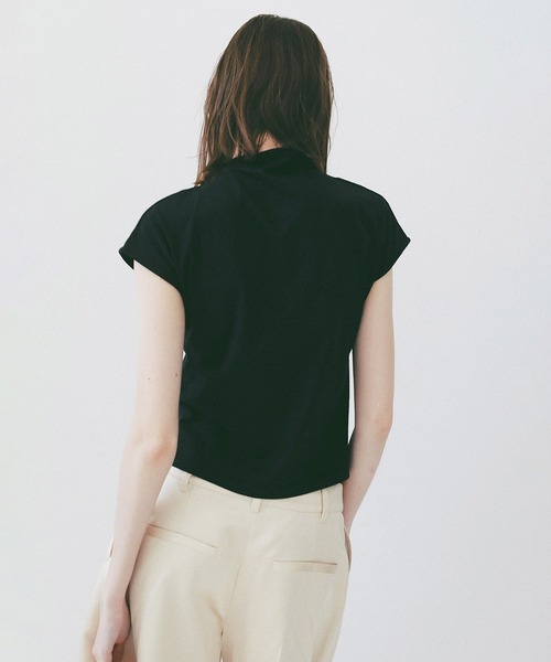 UP NECK COMPACT TOPS（Tシャツ/カットソー）｜CLANE（クラネ）の