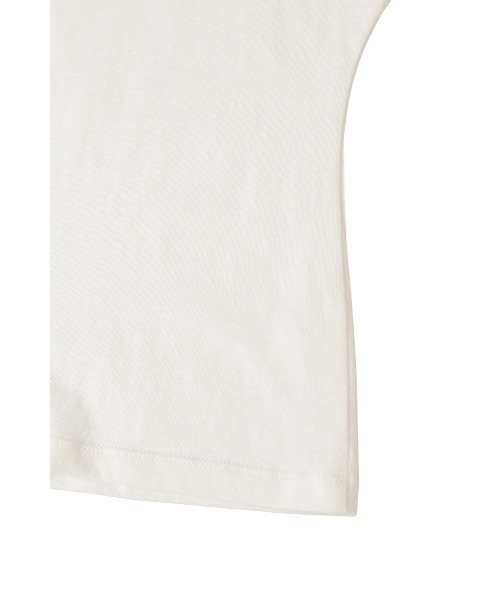CLANE（クラネ）の「UP NECK COMPACT TOPS（Tシャツ/カットソー・レディース・ブラウン/ブラック/ホワイト・2/1）」の11枚目の写真