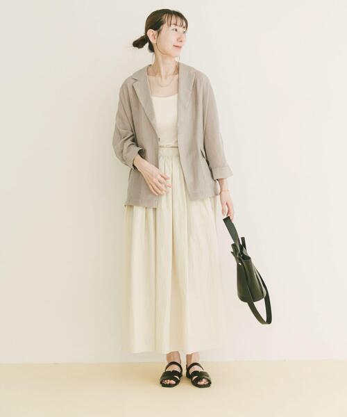 ITEMS URBANRESEARCH(アイテムズ アーバンリサーチ)の「ドルマンシアージャケット(その他アウター・レディース・ブラック/オフホワイト/グレー・FREE)」の21枚目の写真