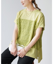 reca | フリル切り替えワイドプルオーバー(Tシャツ/カットソー)
