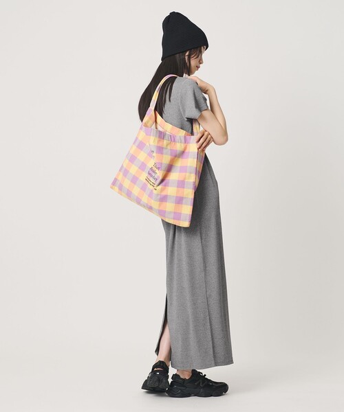 BEAUTY&YOUTH UNITED ARROWS(ビューティーアンドユースユナイテッドアローズ)の「【WEB限定】リブショートスリーブ カットソーワンピース(ワンピース・レディース・グレー/ブラック/レッド/ブラウン・FREE)」の13枚目の写真