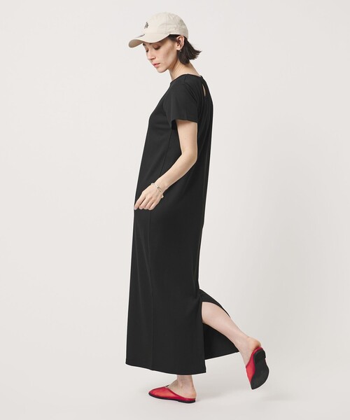 BEAUTY&YOUTH UNITED ARROWS(ビューティーアンドユースユナイテッドアローズ)の「【WEB限定】リブショートスリーブ カットソーワンピース(ワンピース・レディース・グレー/ブラック/レッド/ブラウン・FREE)」の18枚目の写真