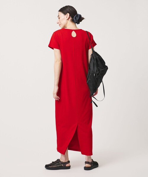 BEAUTY&YOUTH UNITED ARROWS(ビューティーアンドユースユナイテッドアローズ)の「【WEB限定】リブショートスリーブ カットソーワンピース(ワンピース・レディース・グレー/ブラック/レッド/ブラウン・FREE)」の22枚目の写真