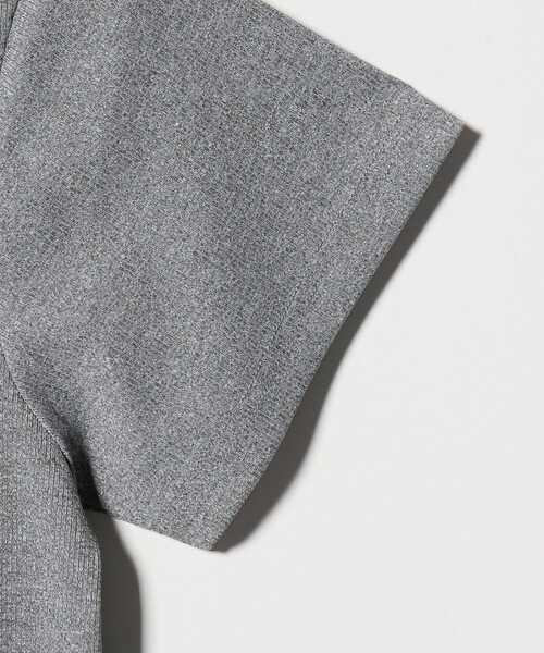 BEAUTY&YOUTH UNITED ARROWS(ビューティーアンドユースユナイテッドアローズ)の「【WEB限定】リブショートスリーブ カットソーワンピース(ワンピース・レディース・グレー/ブラック/レッド/ブラウン・FREE)」の17枚目の写真