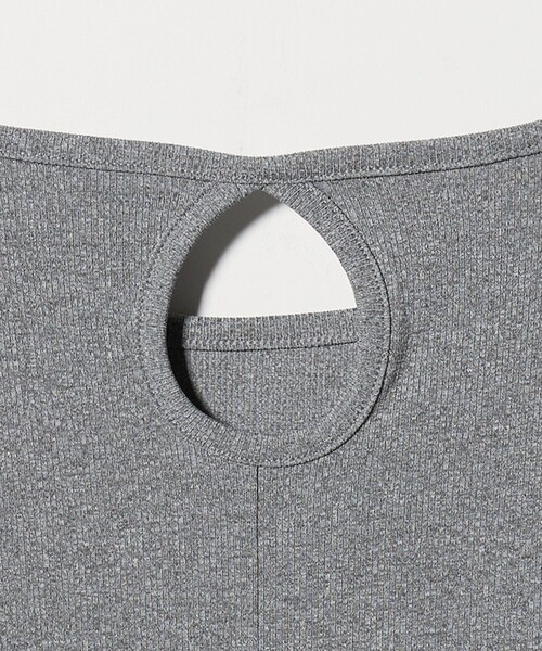 BEAUTY&YOUTH UNITED ARROWS(ビューティーアンドユースユナイテッドアローズ)の「【WEB限定】リブショートスリーブ カットソーワンピース(ワンピース・レディース・グレー/ブラック/レッド/ブラウン・FREE)」の19枚目の写真
