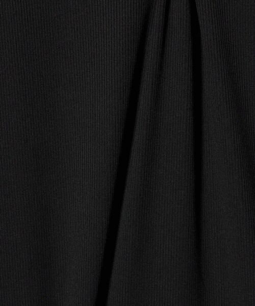 BEAUTY&YOUTH UNITED ARROWS(ビューティーアンドユースユナイテッドアローズ)の「【WEB限定】リブショートスリーブ カットソーワンピース(ワンピース・レディース・グレー/ブラック/レッド/ブラウン・FREE)」の7枚目の写真