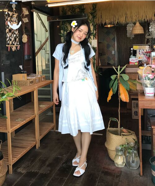UUUUP（ユープ）の「ジョイスリーブレストップ - クリーム（Tシャツ/カットソー・レディース・その他・SMALL/MEDIUM）」の7枚目の写真