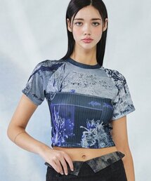 ルナマゼンタスリットトップ [GREY]