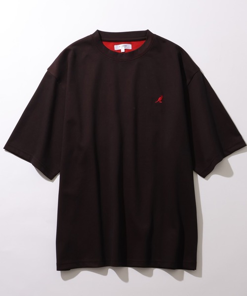 KANGOL(カンゴール)の「【KANGOL/カンゴール】別注 ワンポイント刺繍 配色 半袖Tシャツ(Tシャツ/カットソー・メンズ・ライトグレー/ブラック/ネイビー/グレー・M/L)」の15枚目の写真