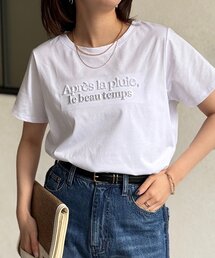 Chez toi | エンボスロゴT(Tシャツ/カットソー)