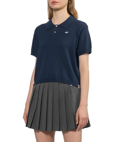 A BATHING APE（アベイシングエイプ）の「REGULAR POLO SWEATER（ニット/セーター・レディース・アイボリー/ネイビー・SMALL/X-SMALL）」の6枚目の写真