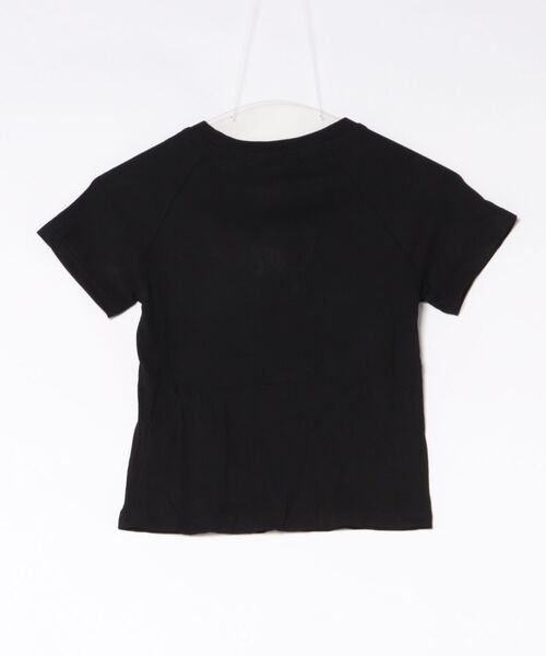 Ritzy(リッツィー)の「ヘンリーネック 半袖 T シャツ(Tシャツ/カットソー・レディース・グレー/ブラック・M/S/L)」の11枚目の写真