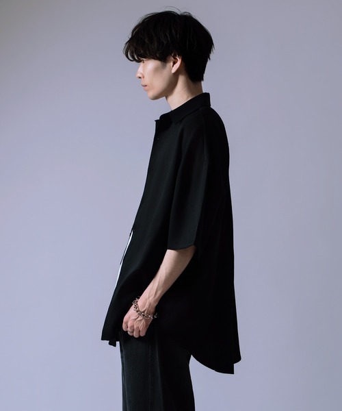 improves（インプローブス）の「半袖 ルーズ シャツ（シャツ/ブラウス・メンズ・ホワイト/ブラック/カーキ・LARGE/SMALL/MEDIUM）」の10枚目の写真