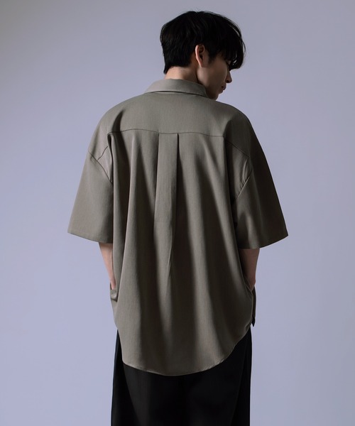 improves（インプローブス）の「半袖 ルーズ シャツ（シャツ/ブラウス・メンズ・ホワイト/ブラック/カーキ・LARGE/SMALL/MEDIUM）」の16枚目の写真
