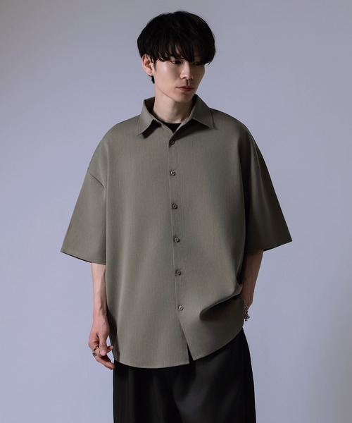 improves（インプローブス）の「半袖 ルーズ シャツ（シャツ/ブラウス・メンズ・ホワイト/ブラック/カーキ・LARGE/SMALL/MEDIUM）」の18枚目の写真
