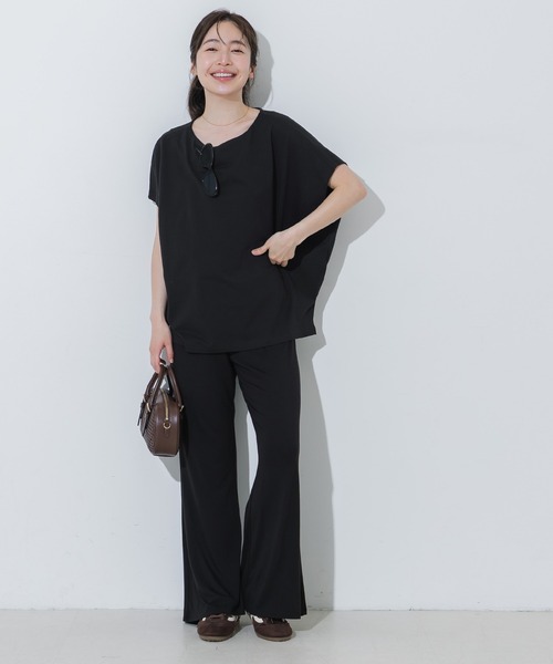 coca(coca)(コカ)の「COTTON from the U.S. ドルマンTシャツ(Tシャツ/カットソー・レディース・イエロー/ブラック/アイボリー・L/M/S)」の13枚目の写真