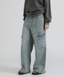 AVIREX | PANEL CARGO DENIM PANTS(デニムパンツ)