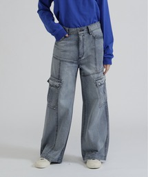 AVIREX | PANEL CARGO DENIM PANTS(デニムパンツ)
