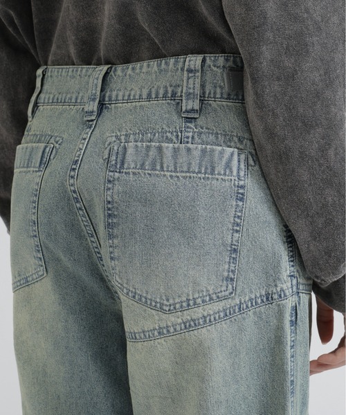 AVIREX(アヴィレックス)の「PANEL CARGO DENIM PANTS(デニムパンツ・レディース・ブラック/インディゴブルー/ブルー系その他・S/M)」の14枚目の写真