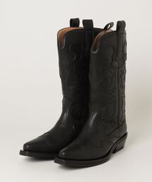 GANNI（ガニー）の「GANNI / ガニー：【レディース】Mid Shaft Embroidered Western Boot：S3110[ANN]（スニーカー）」