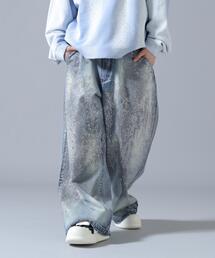 FR(13)NDS/フレンズ/LINE STONE BUGGY DENIM