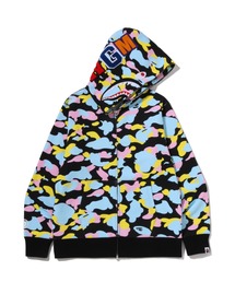 A BATHING APE | MULTI CAMO SHARK FULL ZIP HOODIE(パーカー)