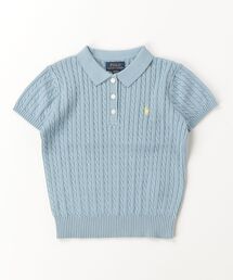 POLO RALPH LAUREN CHILDRENSWEAR | ミニケーブル コットン ポロ セーター(ニット/セーター)