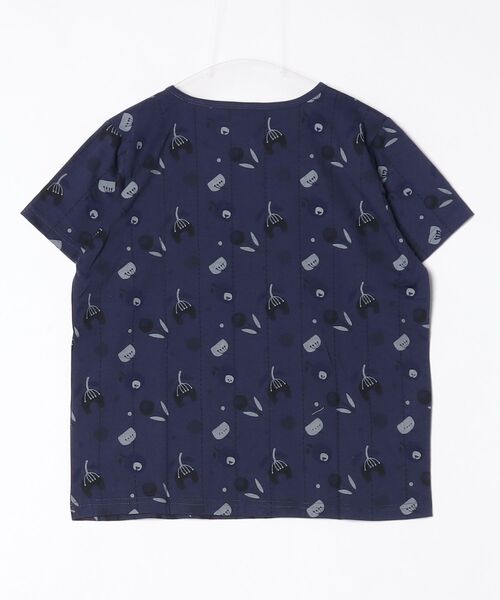 Emago（イマゴ）の「EMAGO 花ｵﾊﾟｰﾙﾌﾟﾘﾝﾄﾚｷﾞｭﾗｰT 半袖（Tシャツ/カットソー・レディース・ホワイト・FREE）」の20枚目の写真