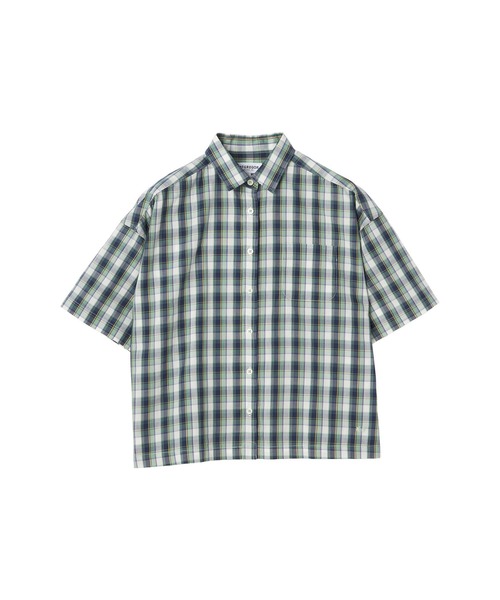 McGREGOR（マックレガー）の「クロップドチェックシャツ（シャツ/ブラウス・レディース・ライトブルー/ピンク/ライトグリーン・M）」の16枚目の写真