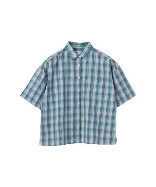 McGREGOR（マックレガー）の「クロップドチェックシャツ（シャツ/ブラウス・レディース・ライトブルー/ピンク/ライトグリーン・M）」の18枚目の写真
