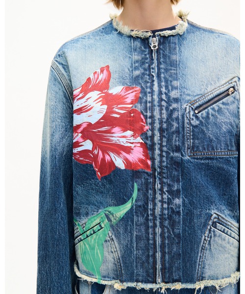 KENZO（ケンゾー）の「クロップド デニムジャケット（デニムジャケット