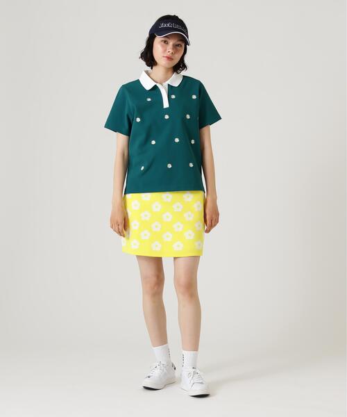 Jack Bunny!!(ジャックバニー)の「【Jack Bunny!!】【CINEMA MONOTONE】花柄ジャガードニットスカート(スカート・レディース・ブラック/イエロー・MEDIUM/LARGE/SMALL)」の14枚目の写真